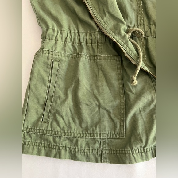 Merona Army Green Cargo Vest Jacket - Picture 8 of 12